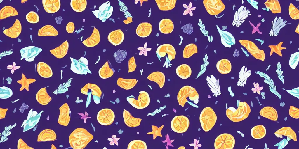 Image similar to chill summer pattern by trigger animation