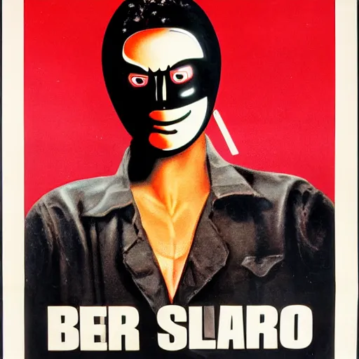 Prompt: 1980 movie poster of a slasher movie featuring Ben Shapiro