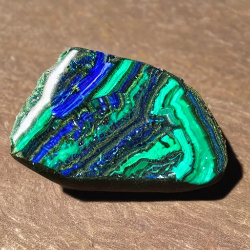 Image similar to azurite malachite quartz crystals