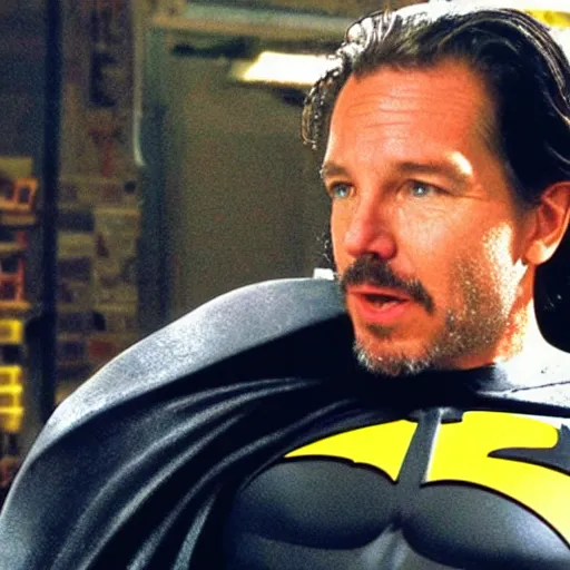 Image similar to still of eddie vedder as batman