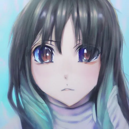 Image similar to portrait of an anime girl by nel zel foemula, pixiv,