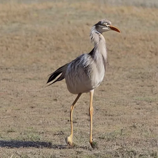 Prompt: kaitlin olson as an ostritch