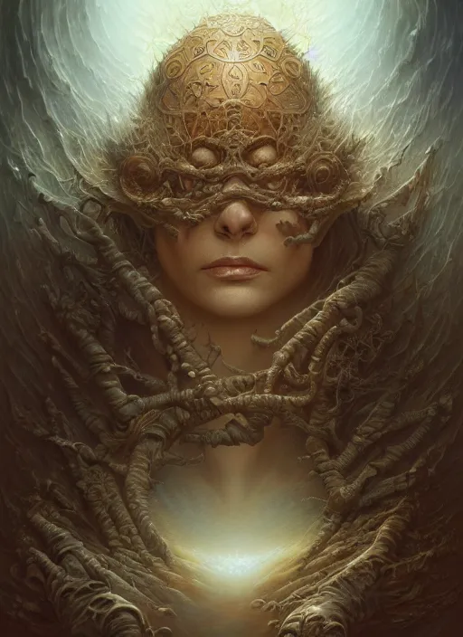 Image similar to nothingness, existential dread, elegant, highly detailed, centered, digital painting, artstation, concept art, smooth, sharp focus, illustration, artgerm, tomasz alen kopera, peter mohrbacher, donato giancola, joseph christian leyendecker, wlop, frank frazetta