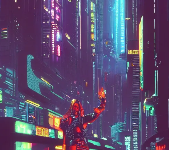 Image similar to a portrait of a cyberpunk cyberware market, Night City, cyberpunk 2077, very very coherent painting, 1979 OMNI Magazine Cover, street level neo-Tokyo in Cyberpunk 2045 style by Vincent Di Fate by mark arian by artgerm, 4k, 8k, HD, trending on artstation