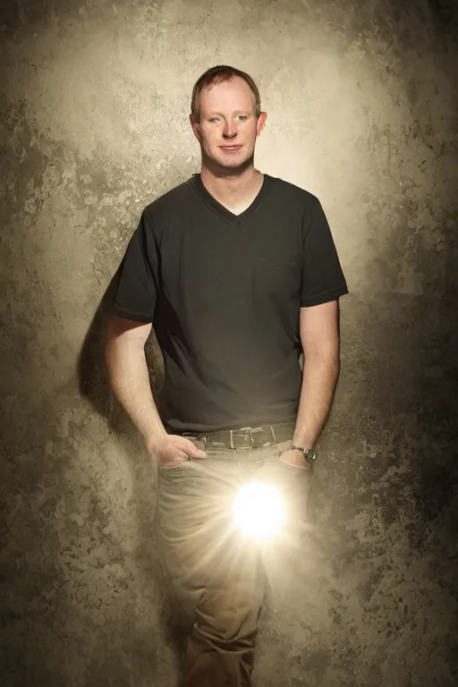 Prompt: a portrait of all the people named Darren Burrow, ambient light, beautiful composition