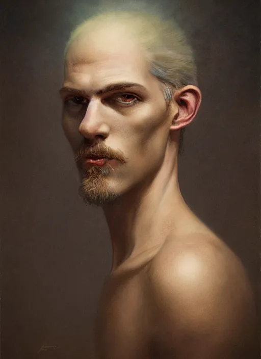 Prompt: portrait of a handsome ohio farm boy, by agostino arrivabene and tom bagshaw and manuel sanjulian