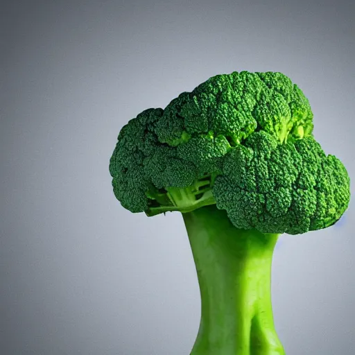 Prompt: human broccoli
