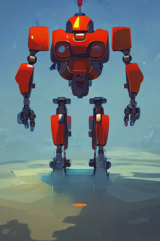 Image similar to metabots medabots medarotto medarot robot minimalist comics, behance hd by jesper ejsing, by rhads, makoto shinkai and lois van baarle, ilya kuvshinov, rossdraws global illumination ray tracing hdr