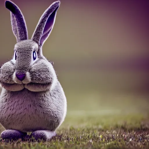 Image similar to A photo of a Big Chungus bugs bunny, sigma 85mm Lens F/1.4, award winning photography