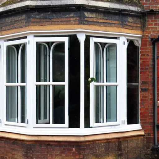 Image similar to hexagonal timber sash window in england