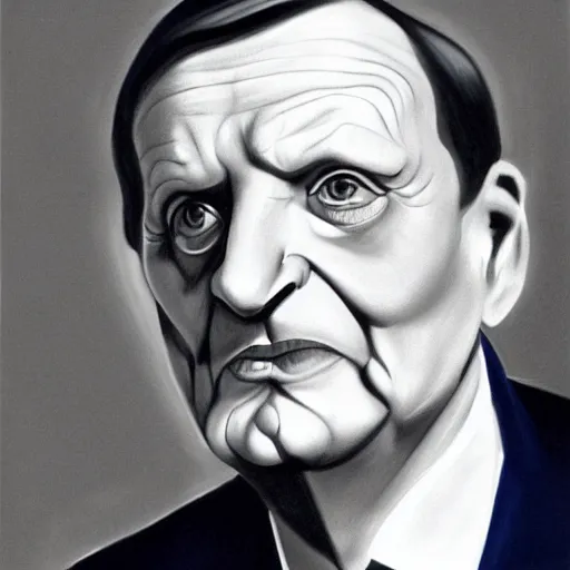 Image similar to portrait of olof palme