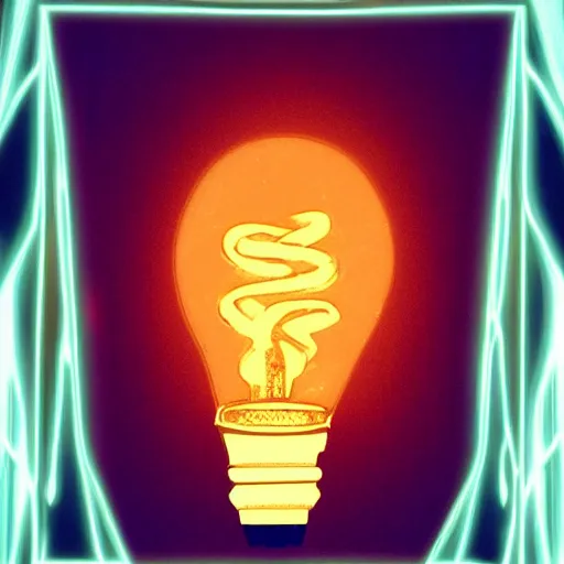 Prompt: chemiluminescent