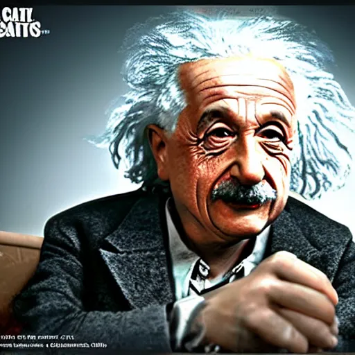 Image similar to Albert Einstein wearing a witches hat in Call of Duty black ops, highly detailed, high quality, HD, 4k, 8k, Canon 300mm, professional photographer, 40mp, lifelike, top-rated, award winning, realistic, sharp, no blur, edited, corrected, trending