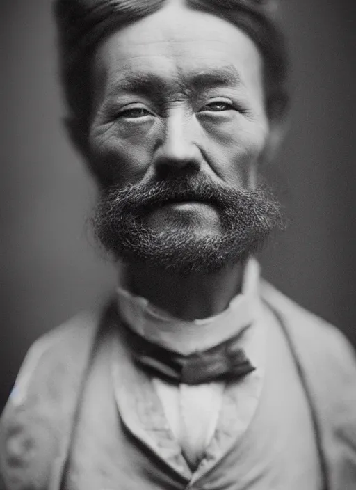 Image similar to portrait of a youn victorian man, highly detailed, cinematic lighting, close up, volumetric, realistic, photograph by elliott & fry