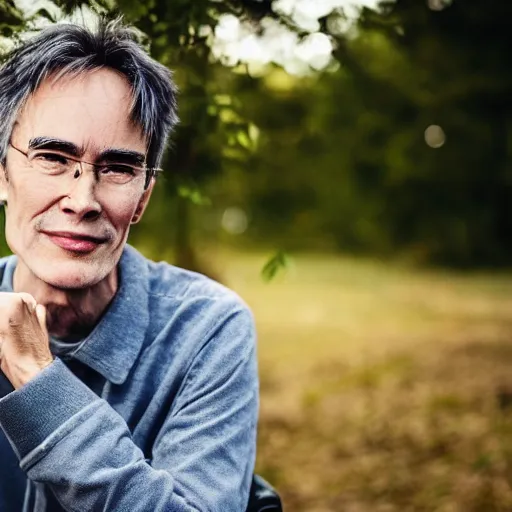 Image similar to dslr photo portrait still of 5 0 year old age 5 0 jacob collier at age 5 0!!!, 8 5 mm f 1. 8