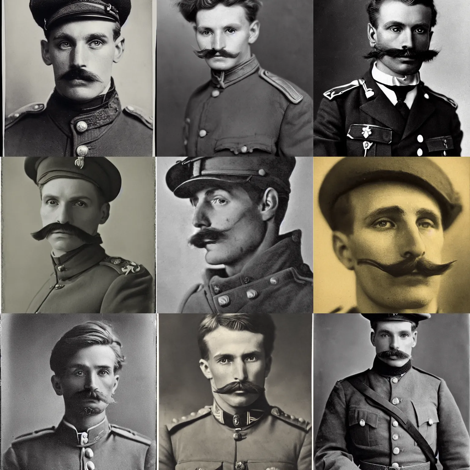 Prompt: late 1 9 th century, austro - hungarian!!! soldier ( handsome, 2 7 years old, redhead michał zebrowski with a small mustache ). old, detailed, hyperrealistic, 1 9 th century portait by yousuf karsh, mednyanszky laszlo and munkacsi