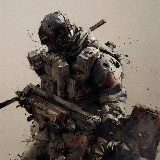 Image similar to high quality high detail painting by ashley wood, hd, photorealistic lighting