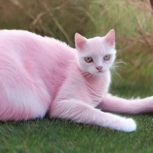 Image similar to pale pink cat