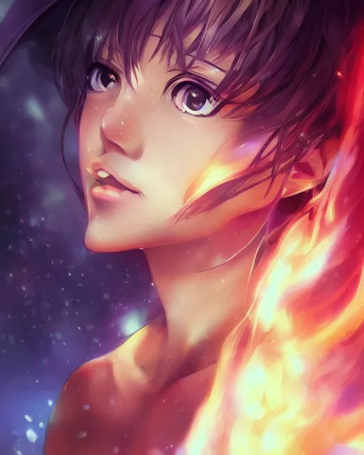 Prompt: anime illustration of a woman entranced, portrait by artgerm and wlop, bewitched, mesmerized, hypnotized, highly detailed, dramatic lighting, cinematic composition, concept art, sharp focus, colorful, photorealistic, 8 k