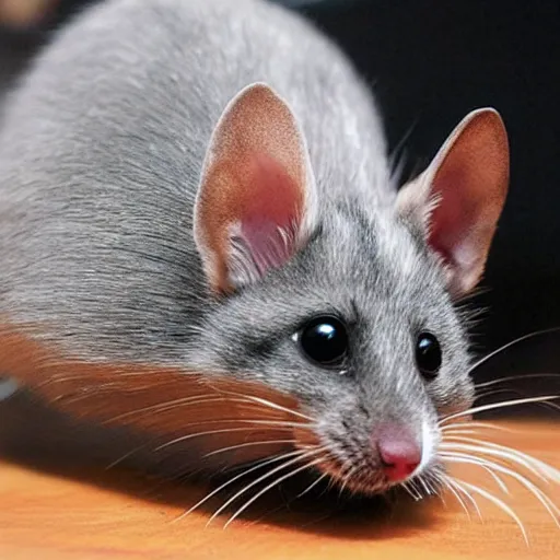 Image similar to dog cat mouse hybrid