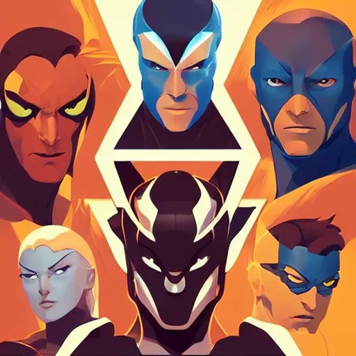 Prompt: face icon vector minimalist x - men, loftis, cory behance hd by jesper ejsing, by rhads, makoto shinkai and lois van baarle, ilya kuvshinov, rossdraws global illumination