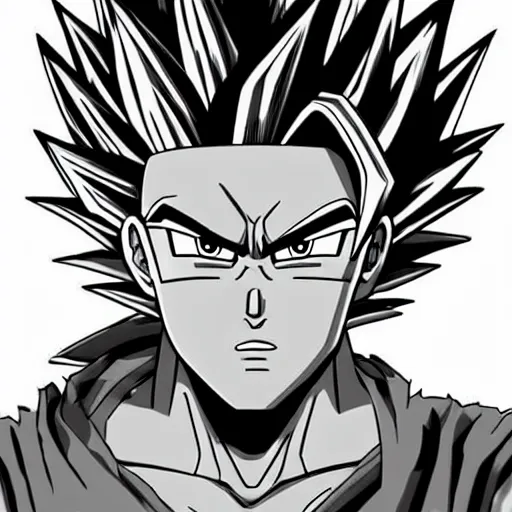 Prompt: super saiyan as rick sanchez, comic drawing style, artgerm