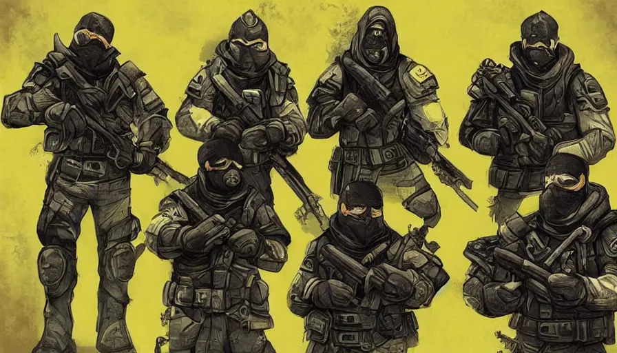 Image similar to “minions part of blackwater mercenary group”