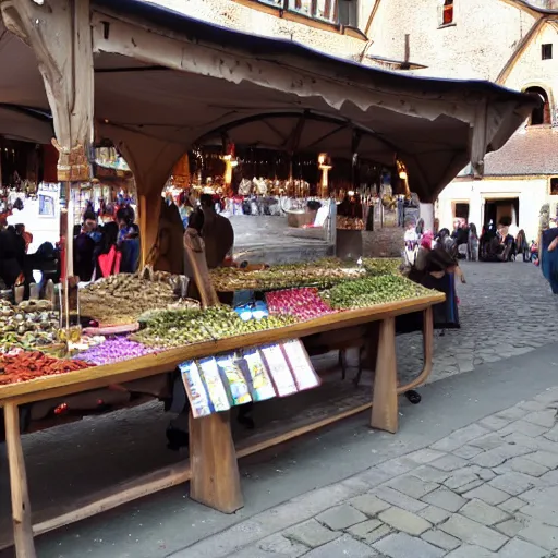 Image similar to medieval Market