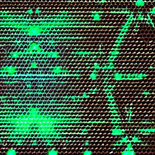 Image similar to a black background with blue and green lights, a hologram by puru, tumblr, holography, glowing lights, black background, luminescence