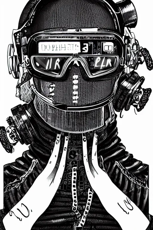 Image similar to cypherpunk fashion illustration, ultra detailed, fine detail