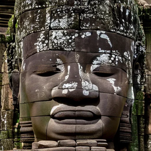 Prompt: angkor thon, photorealistic giant photography hight quality, sharp, stones, award winning photography, canon, thierry rouzier