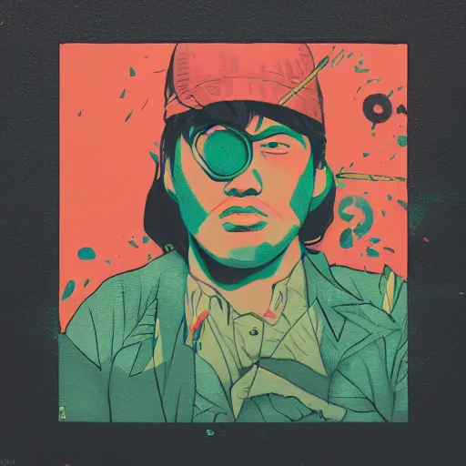 Image similar to Supreme Marijuana Smoke profile picture by Sachin Teng, asymmetrical, Organic Painting , Matte Painting, geometric shapes, hard edges, graffiti, street art:2 by Sachin Teng:4