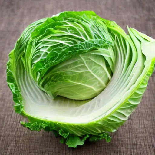 Image similar to hybrid of cabbage - duck cabbage made of cabbage