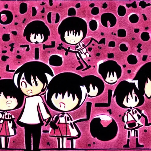 Prompt: yume nikki official art