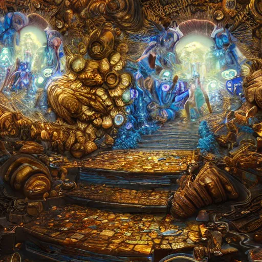 Image similar to greatest transfer of wealth to the rich in history, digital art, deepdream cosmic, 3 d high definition, trending on artstation, photorealistic, high resolution, 8 k, octane, hyper detailed, trending on deviantart highly detailed and intricate, sharp focus, photography, unreal engine