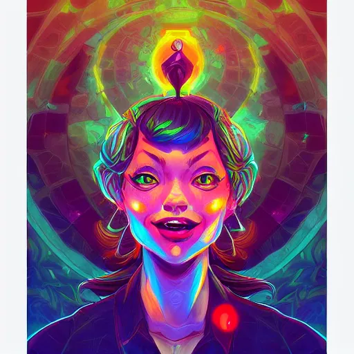 Image similar to skill magic deepdream radiating a glowing aura stuff loot legends stylized digital illustration video game icon artstation lois van baarle, ilya kuvshinov, rossdraws,