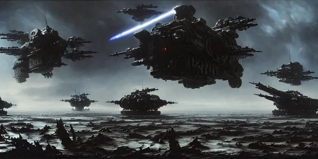 Prompt: hyper realistic sci - fi matte concept art painting of epic cinematic battle between a variety of mechwarriors and soldiers fighting on europa, guns, missiles, explosions, beautiful details, strong composition painted by kim jung guweta studio rutkowski, james gurney and greg rutkowski, and lucasfilm, smooth, intricate, detailed, sharp focus, cinematic