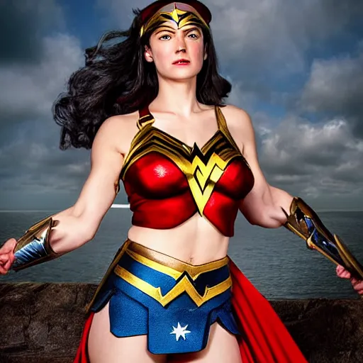 Image similar to wonderwoman, photograph by peter kemp