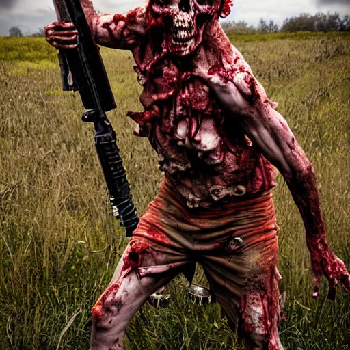 Image similar to zombie apocalypse by peter kemp, detailed