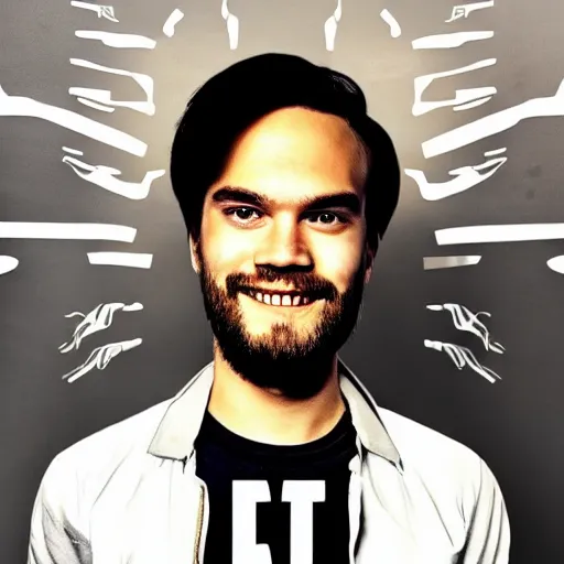 Image similar to pewdiepie