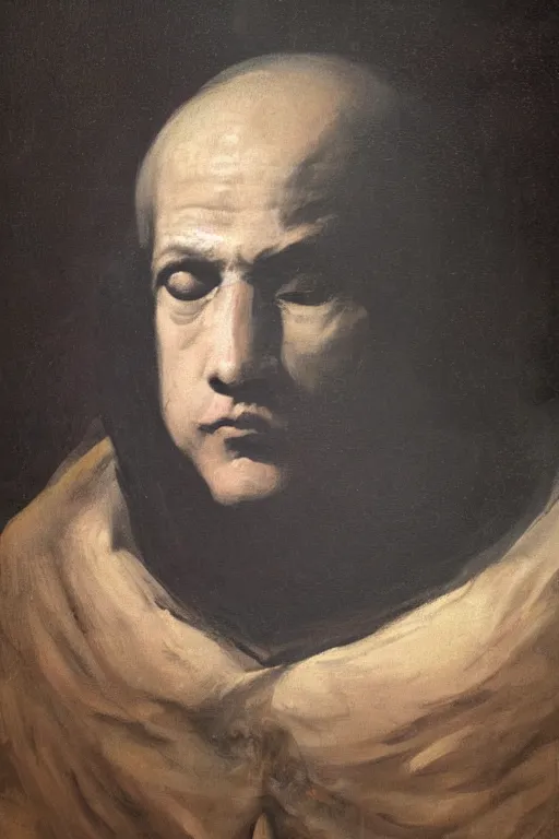 Prompt: mysterious portrait of medici emerging from the dark void, face partially melting like glitching out LSD effect, figure in the darkness of renaissance, Francisco Goya, painted by John Singer Sargant, Adrian Ghenie, style of Francis Bacon, highly detailed, 8k, trending on artstation