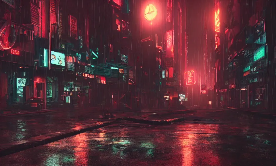 Neon-lit Cyberpunk city live wallpaper - free download