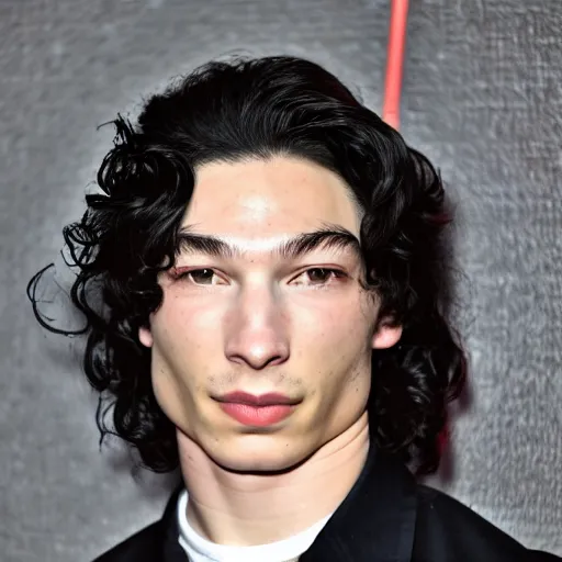 Image similar to ezra miller morbidly obese