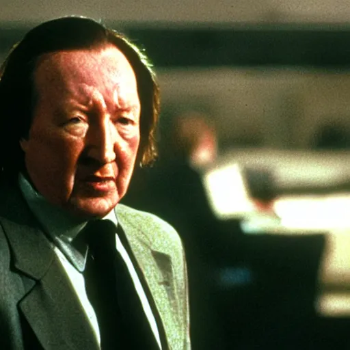 Image similar to film still of Charlie Haughey in the Matrix