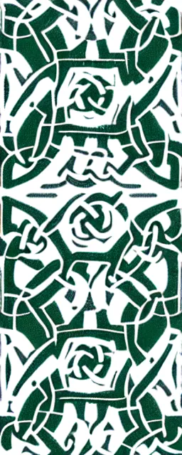 Prompt: celtic space fresco nordic old