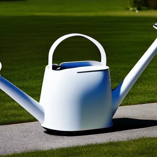 Prompt: jonathan ive dieter rams watering can 🪴