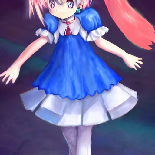 Prompt: Touhou cirno, ultrarealistic