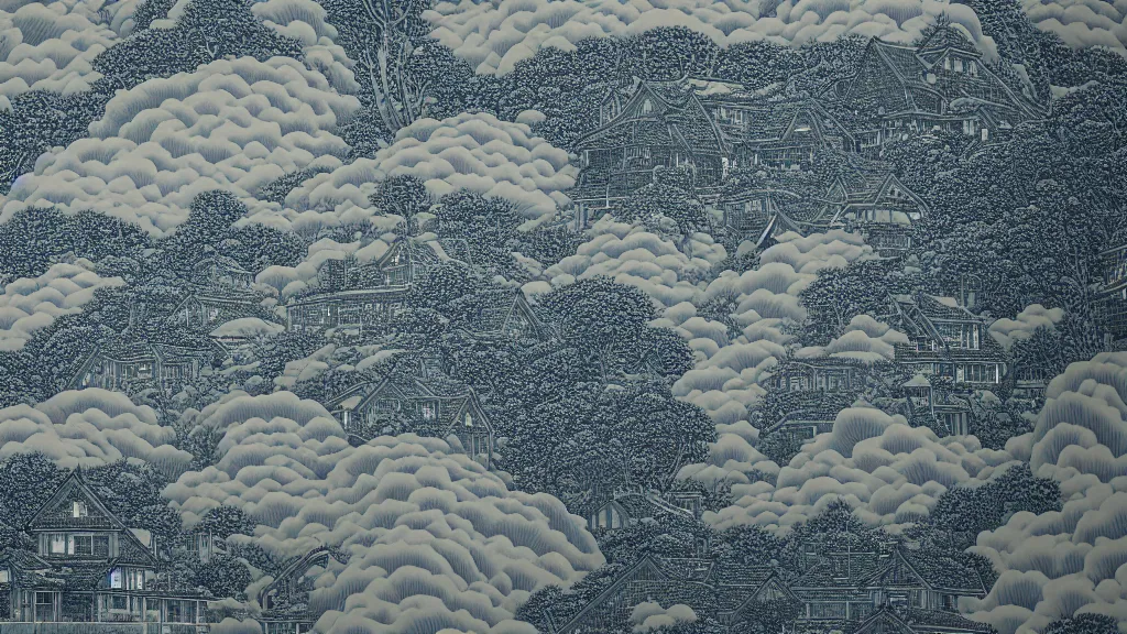 Image similar to a very high detailed image of a £300k designer beanbag, which was delivered to the house, very high detailed screen print by Kawase Hasui and dan hillier, 8k unreal engine