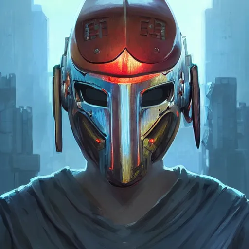 Image similar to cyberpunk viking helmet mask warrior goddess robot ninja fantasy, art gta 5 cover, official fanart behance hd artstation by jesper ejsing, by rhads, makoto shinkai and lois van baarle, ilya kuvshinov, ossdraws