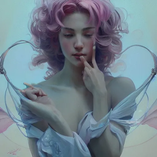 Image similar to pinky pie, highly detailed digital painting, artstation, concept art, smooth, sharp focus, illustration, art by artgerm and greg rutkowski and alphonse mucha